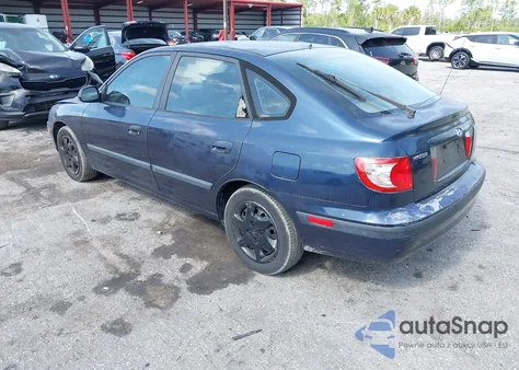 2006 Hyundai Elantra Gls/Gt из США, поврежденный, VIN KMHDN56D76U192217